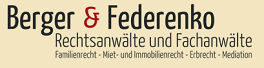 Logo Berger & Federenko Rechtsanwälte